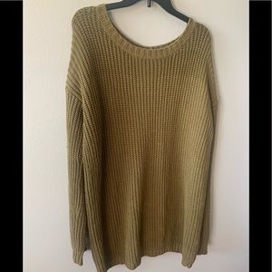 Hampton Open Back Sweater